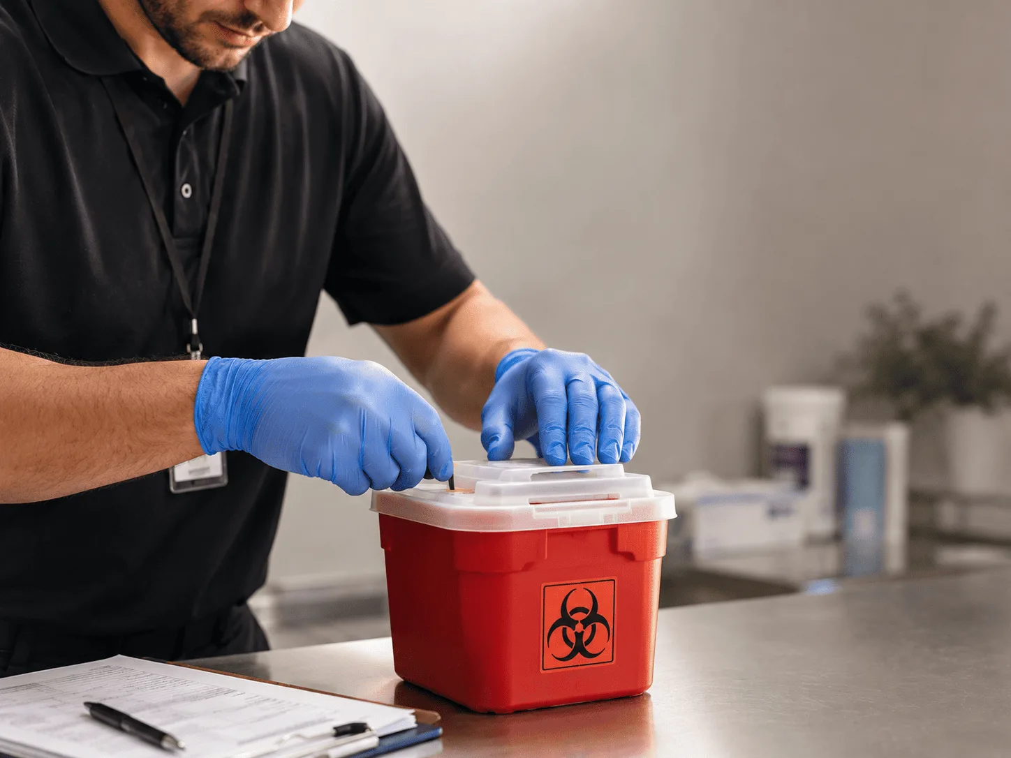 Why choose Sharps Waste Disposal in Peru, KS